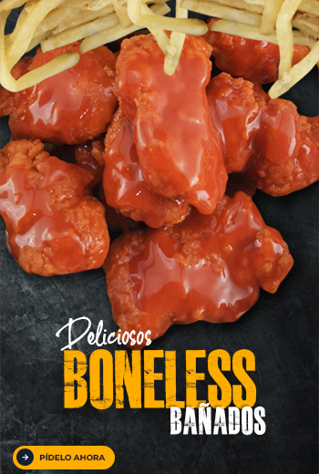 Banner de boneless en apodaca