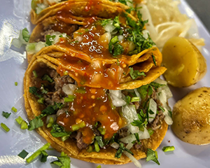 Orden de tacos de bistec